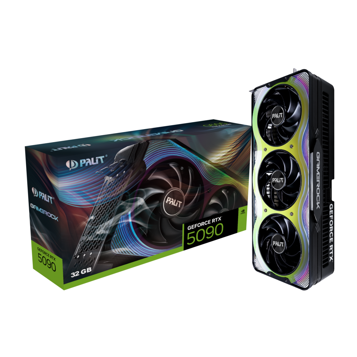 Palit GeForce RTX 5090 GameRock 32GB Grafikkort