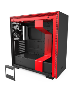NZXT H710 Matt sort/rød Kabinet