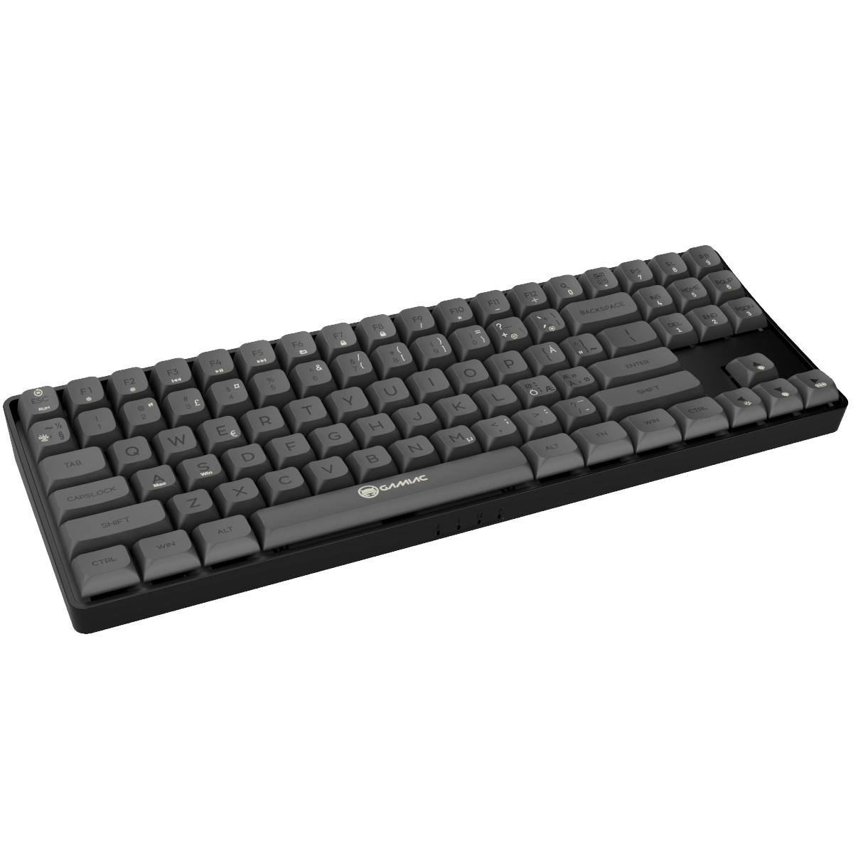 Gamiac TKL69G Black/Grey Tastatur - Kailh Red