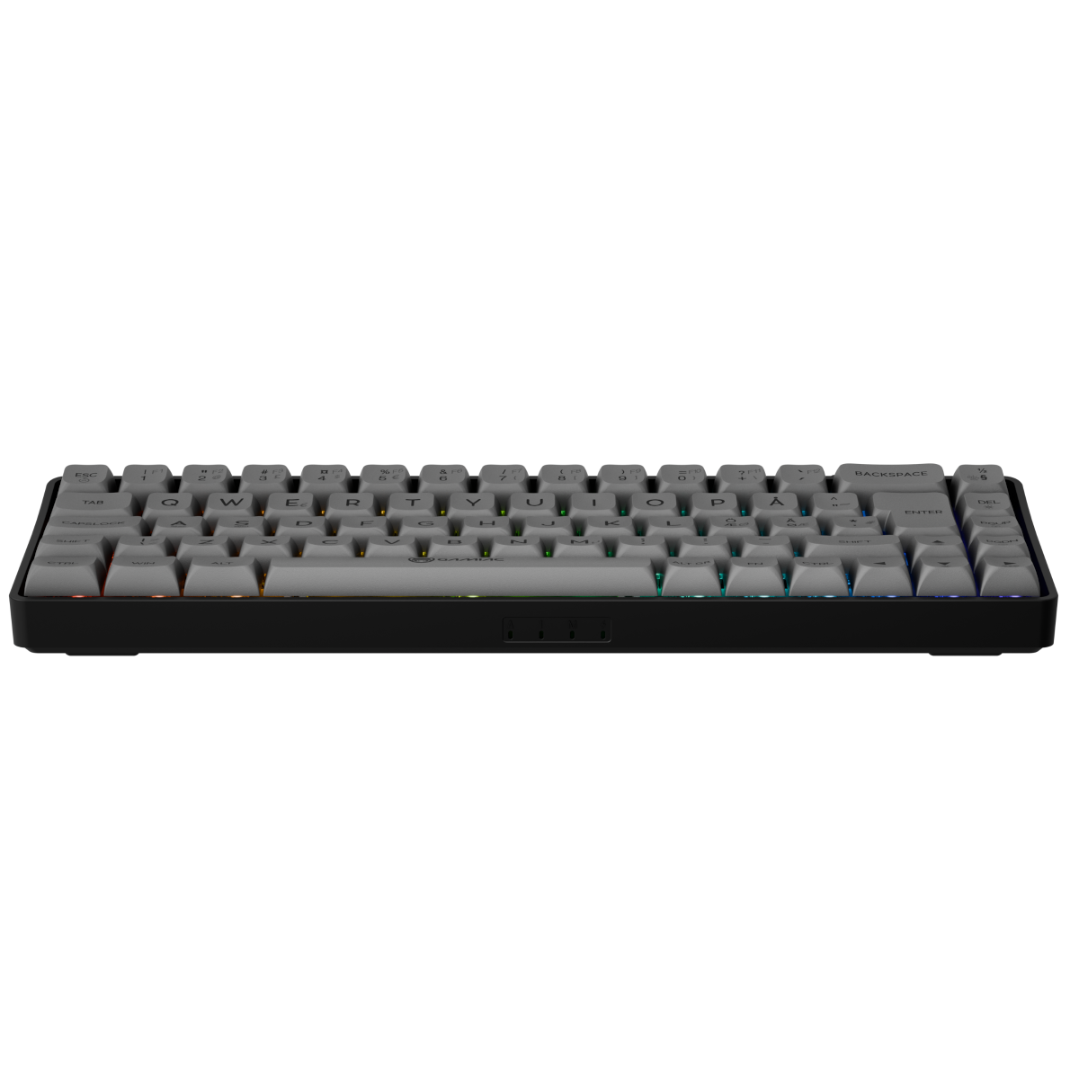 Gamiac TKL69G Black/Grey Tastatur - Kailh Blue