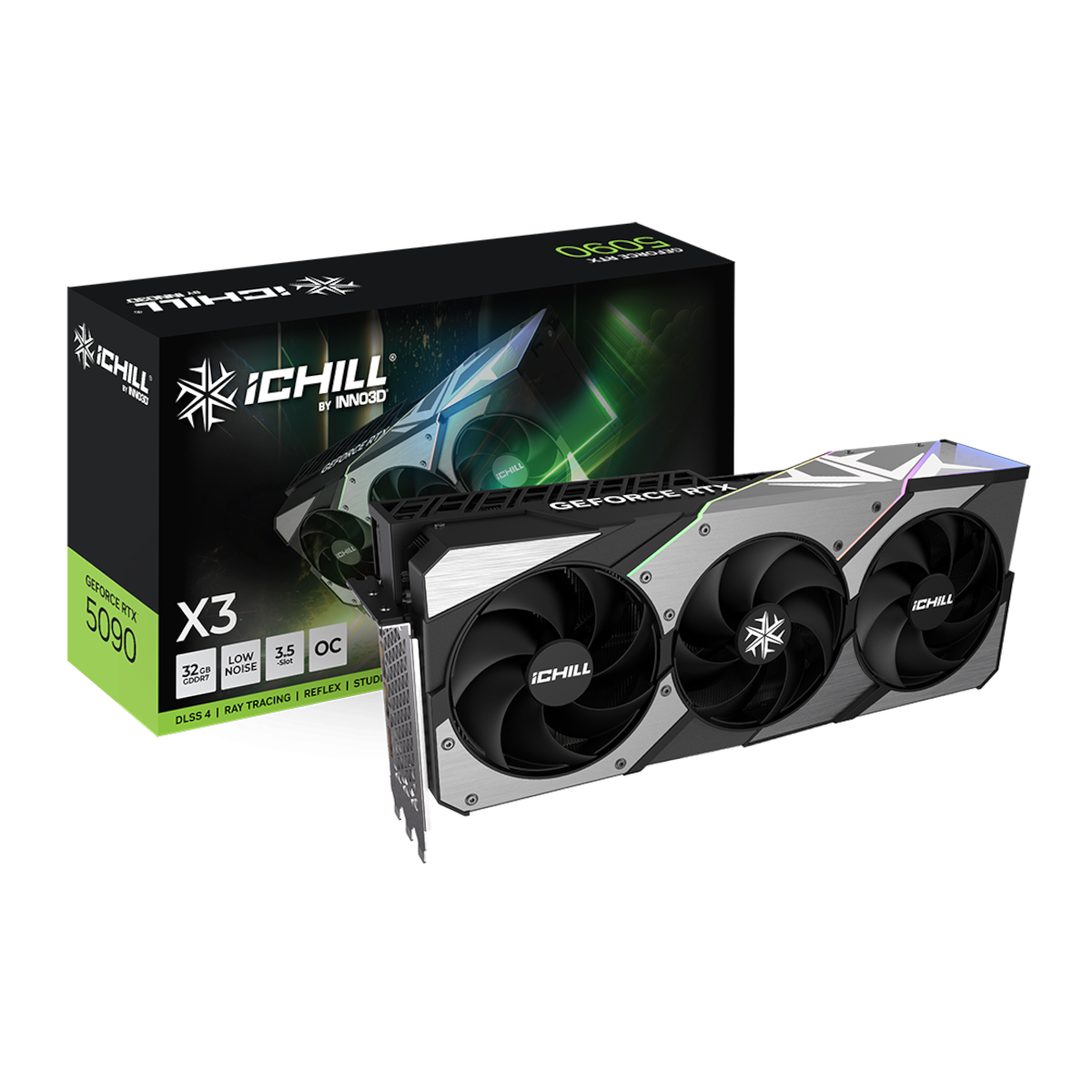 Inno3D GeForce RTX 5090 ICHILL X3 32GB Grafikkort