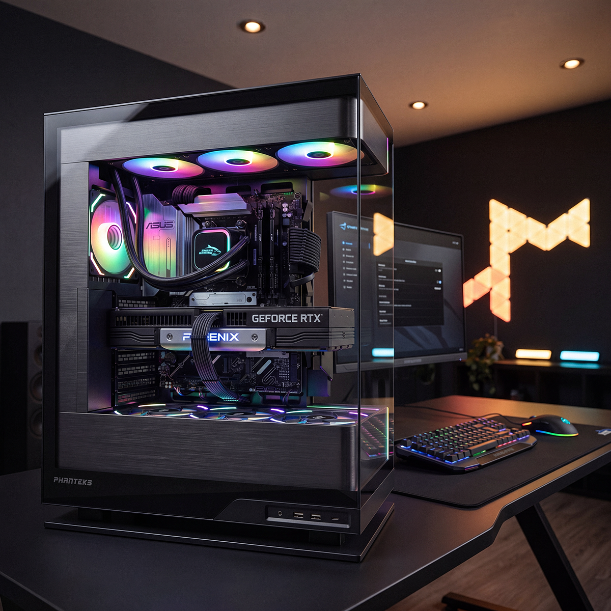 Mighty Deep Blue Gaming PC
