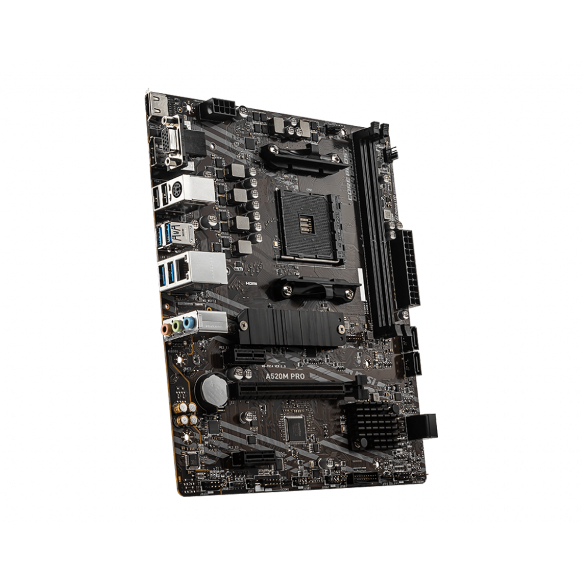 MSI A520M-A PRO DDR4 Bundkort (Uden WIFI)