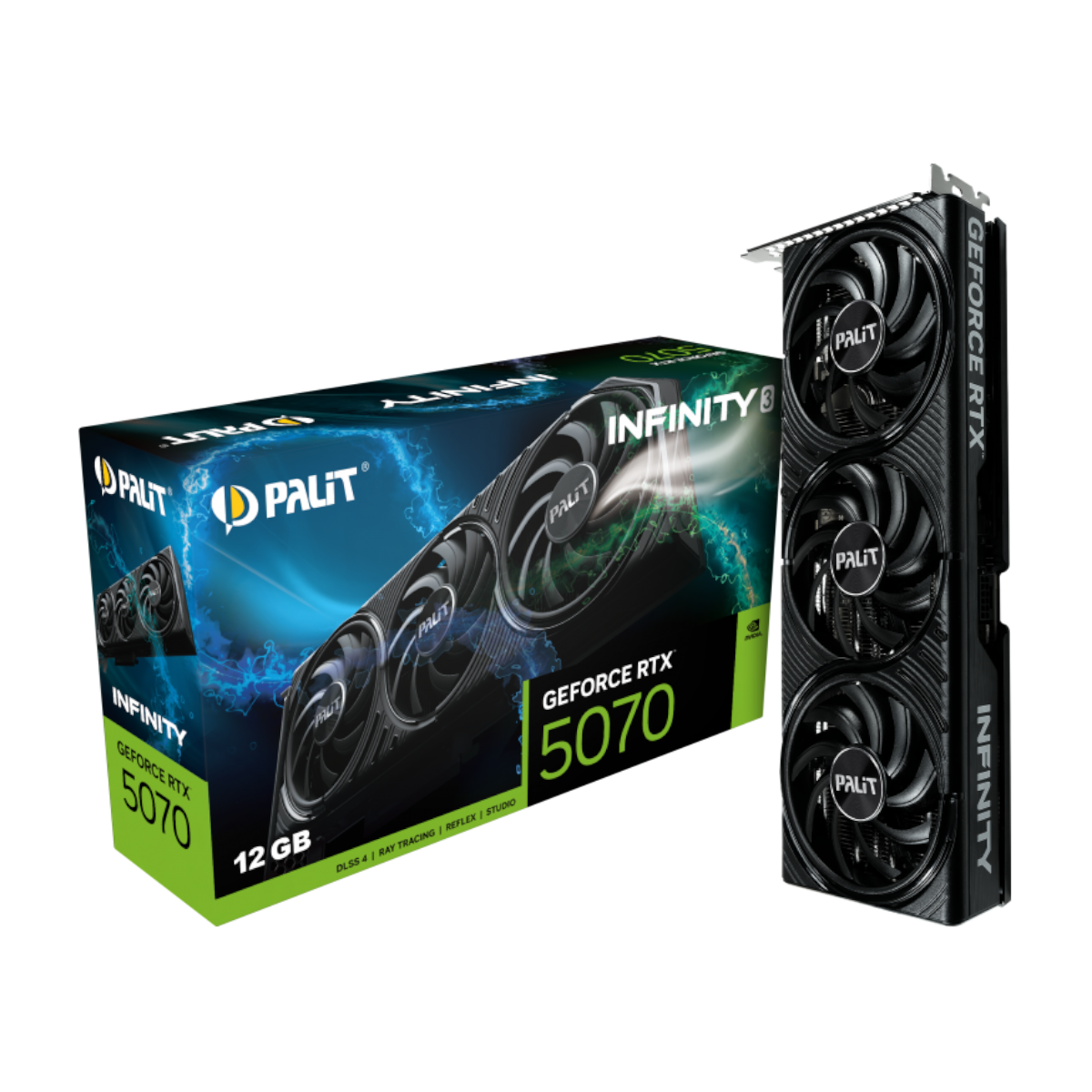 PALIT GeForce RTX 5070 Infinity 3 12GB Grafikkort