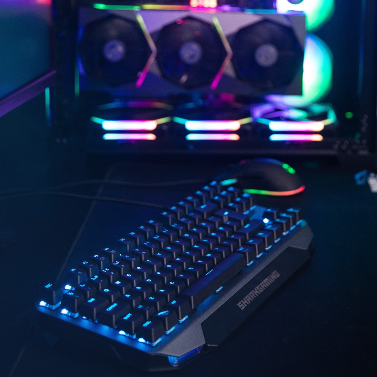 Shark Venator K50-TKL Red switch Tastatur