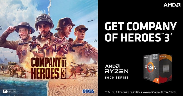 AMD Ryzen™ 5000: Company of Heroes bundle