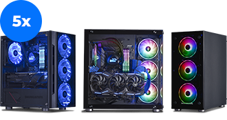 5 x Gaming Setups