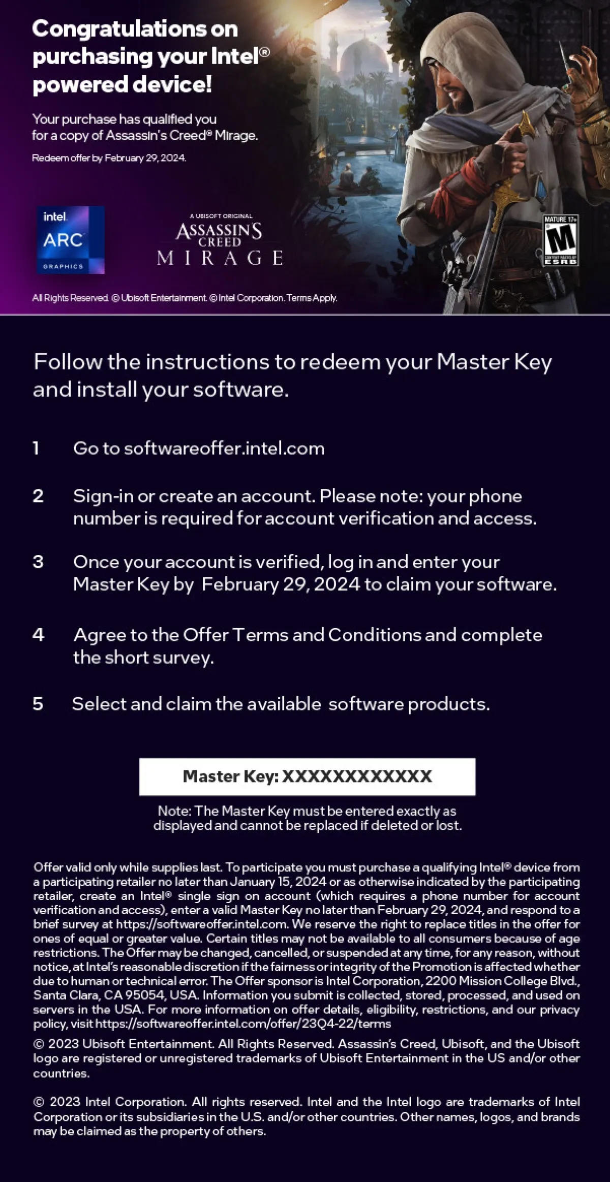  Intel® Game Bundle Arc