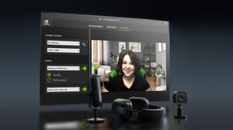 NVIDIA Broadcast-appen