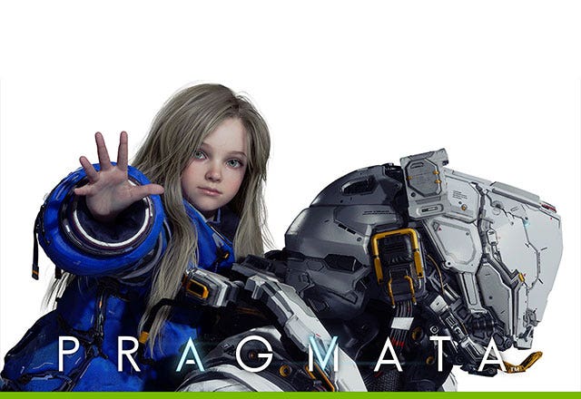 Få PRAGMATA™ med den udvalgte GeForce RTX 50-serie. *