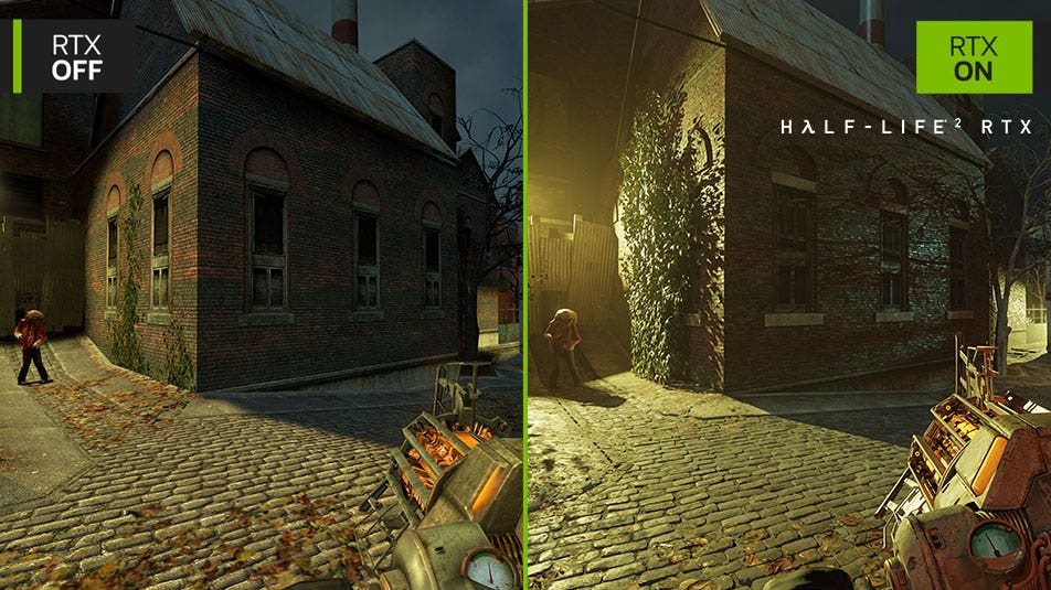 Fuld raytracing med neural gengivelse